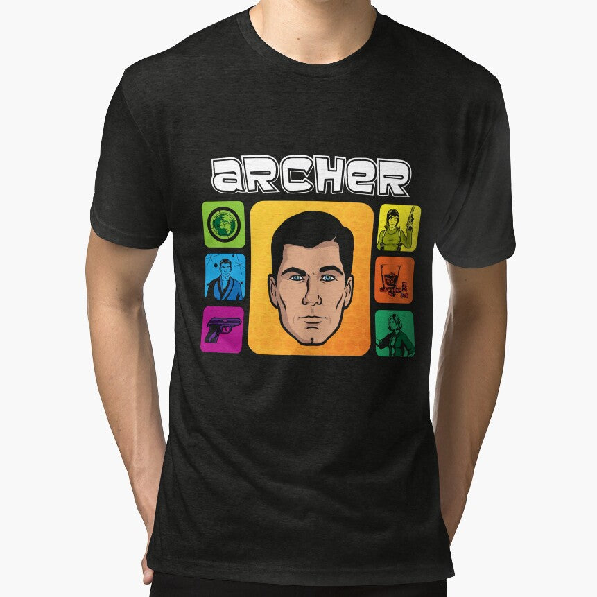 Classic Design Archer Sitcom - Sterling Archer Cartoon Art by StephanieNeal5