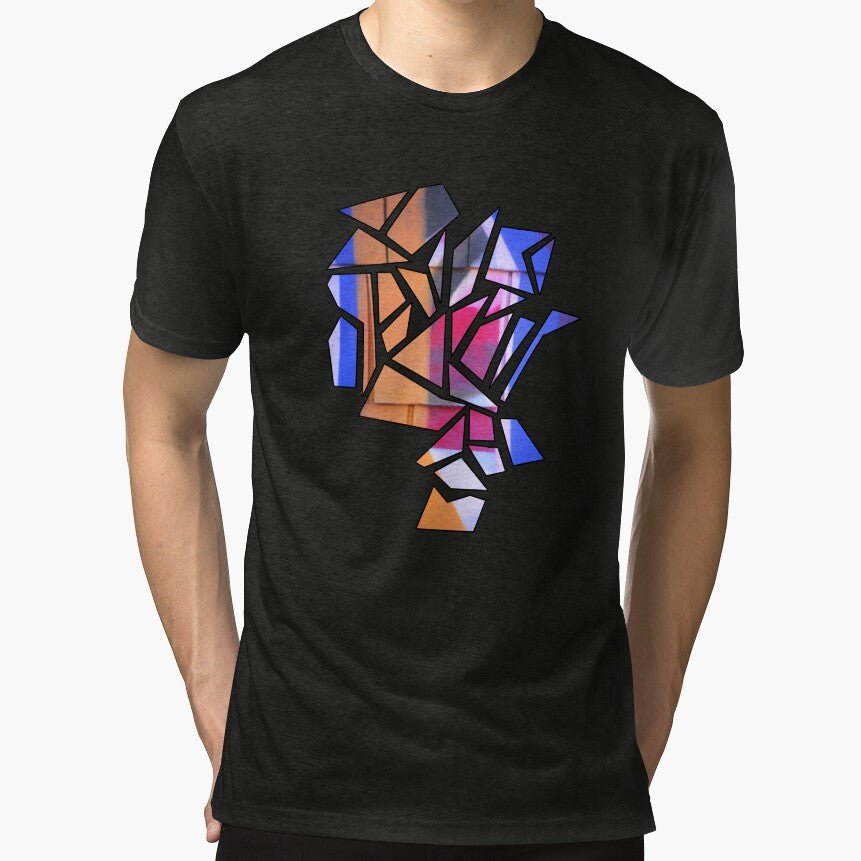 Geometrics: Skull Profile (80's Pastel Spectrum) Geometry by KineticZen