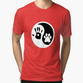 Dog hippie ying yang by Nitronus