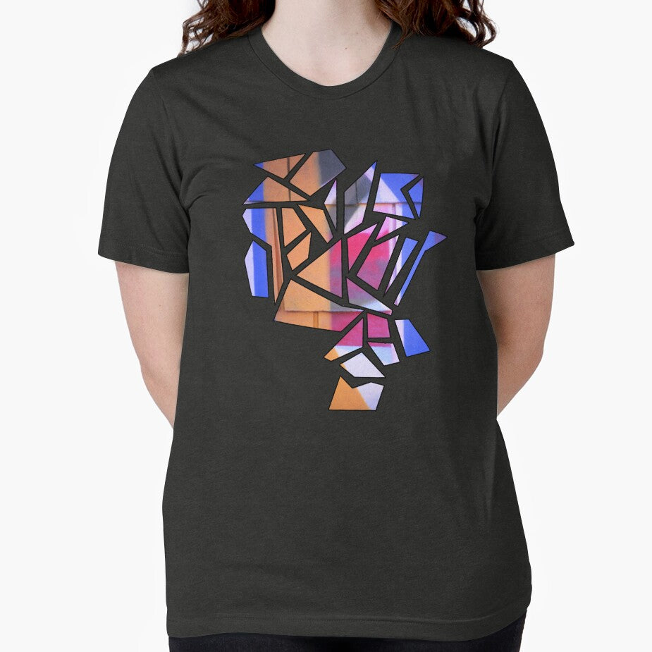 Geometrics: Skull Profile (80's Pastel Spectrum) Geometry by KineticZen