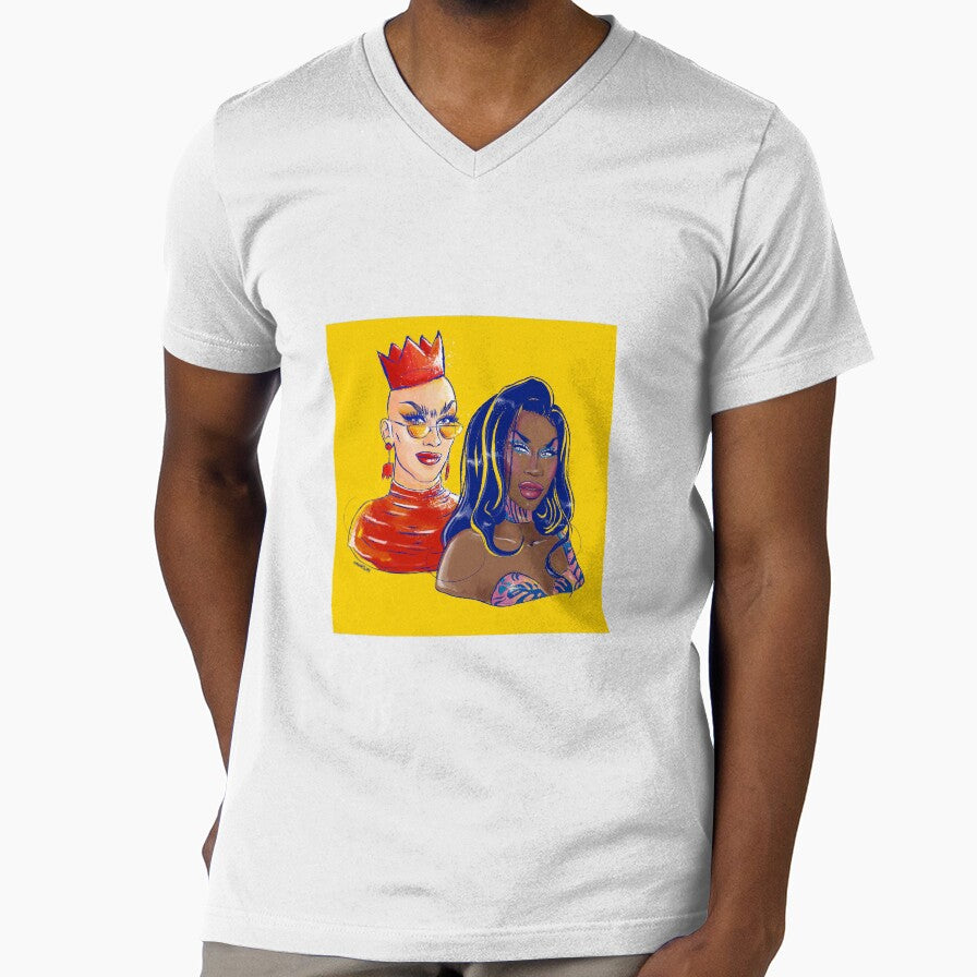 Sasha Velour and Shea Coulee by mannequinsart