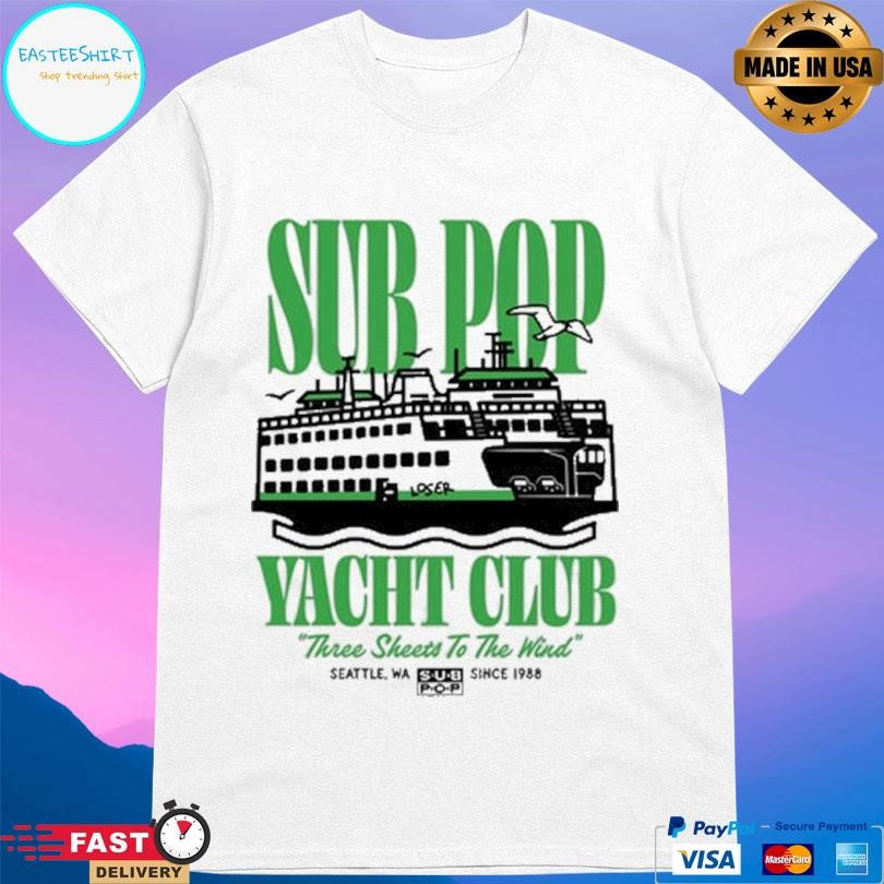 Sub Pop Mega Mart Sub Pop Yacht Club Shirt