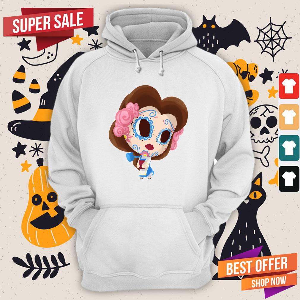 Sugar Skull Bookish Muertos Day Of The Dead Shirt