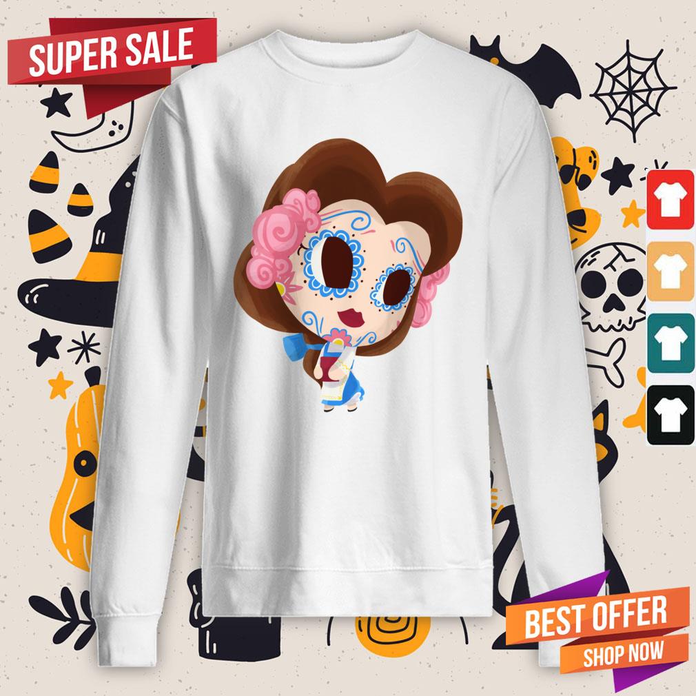 Sugar Skull Bookish Muertos Day Of The Dead Shirt