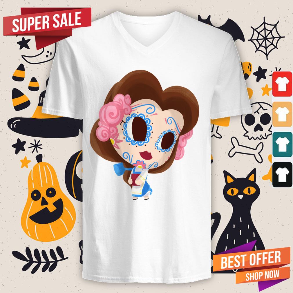 Sugar Skull Bookish Muertos Day Of The Dead Shirt