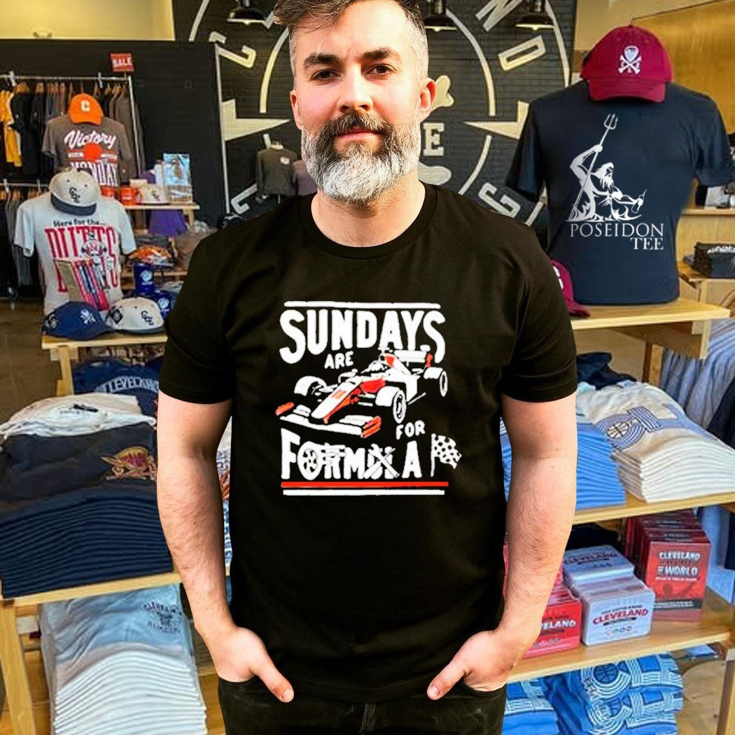 Sundays Are For Formula Racing Enthusiast T-shirt