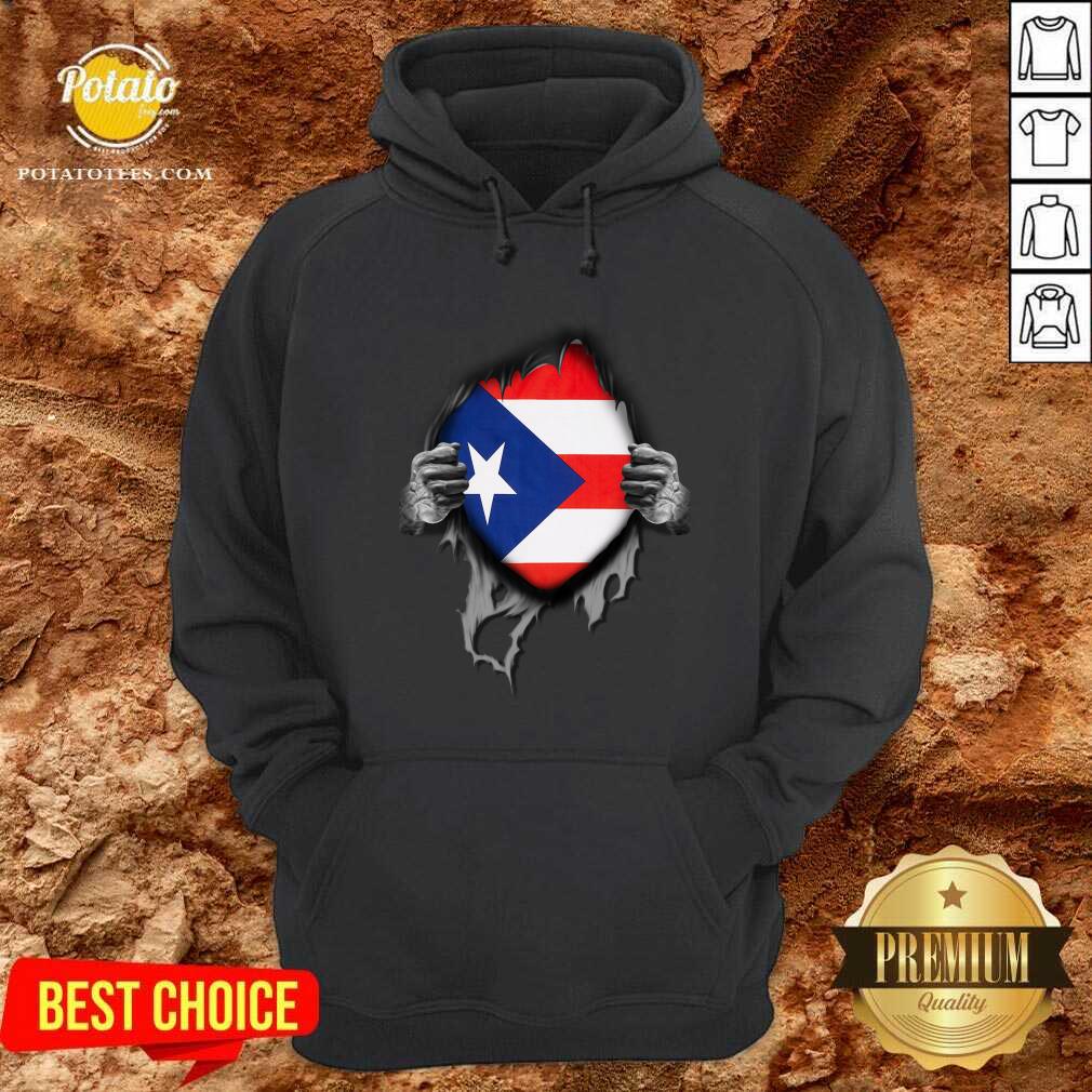 Super Puerto Rican Heritage Puerto Rico Roots USA Flag Shirt