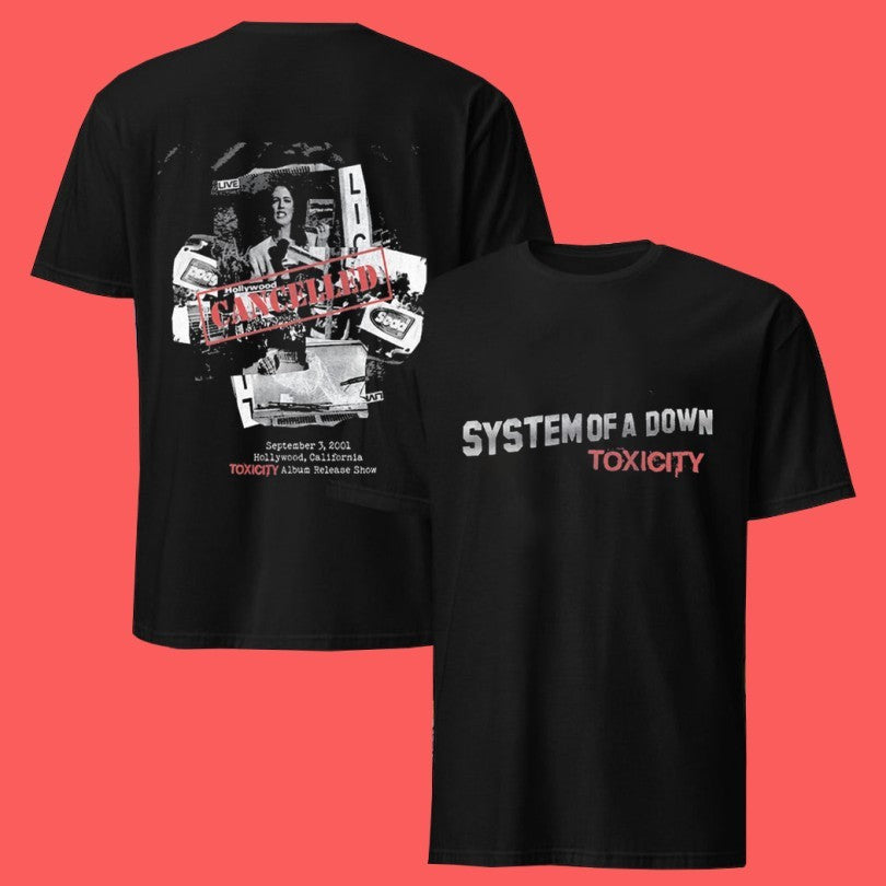 System Of A Down Toxicity Album Release Party T-shirt