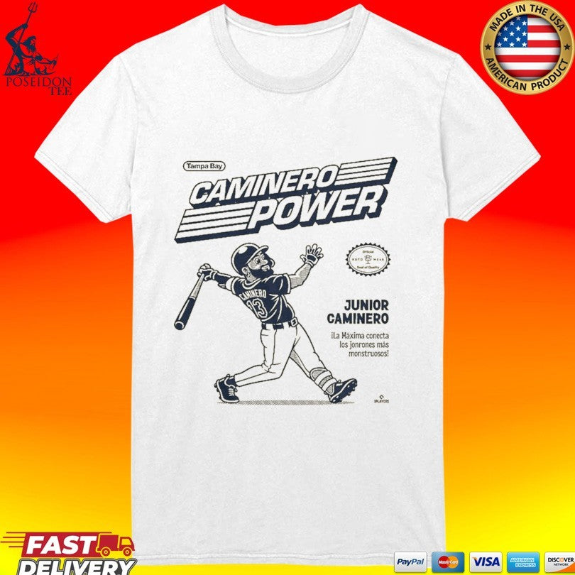 Tampa Bay Caminero Power Junior Caminero T-shirt
