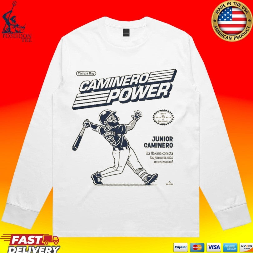Tampa Bay Caminero Power Junior Caminero T-shirt