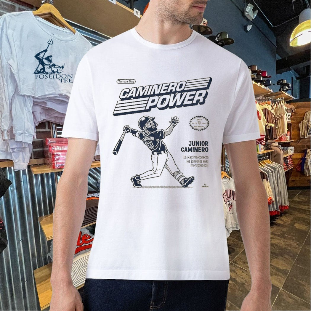 Tampa Bay Caminero Power Junior Caminero T-shirt