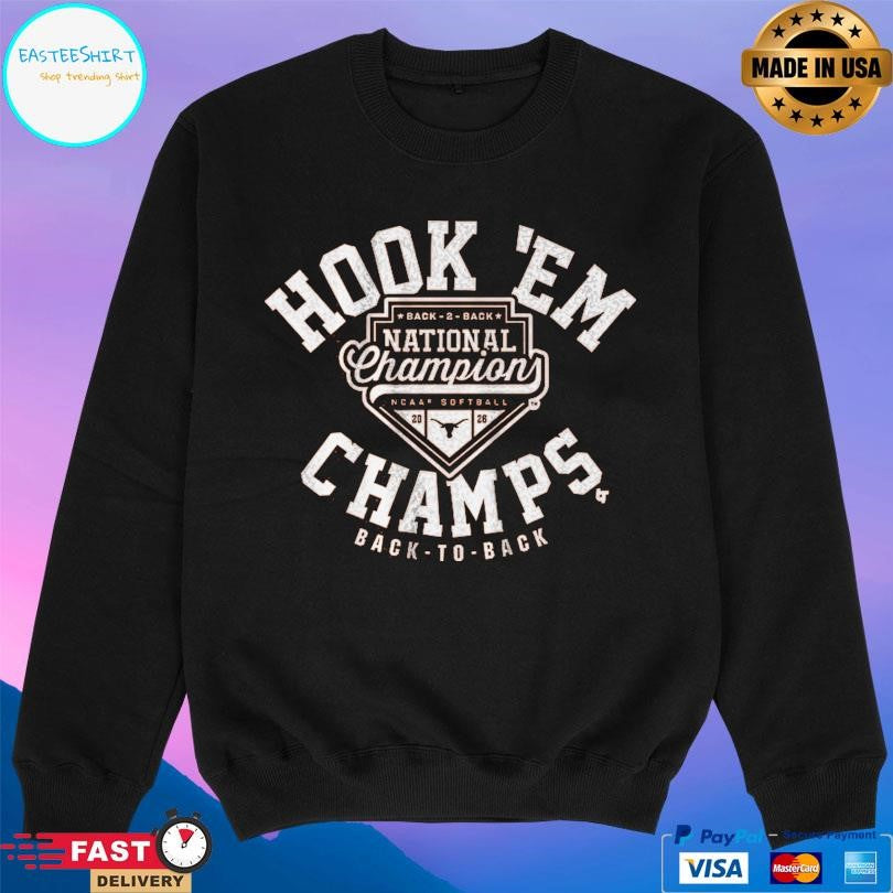 Texas Softball Hook ’em 2026 National Champs Shirt