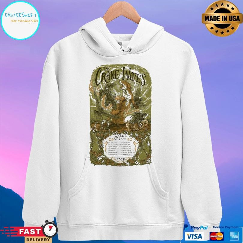 The Crane Wives Tour 2026 Shirt