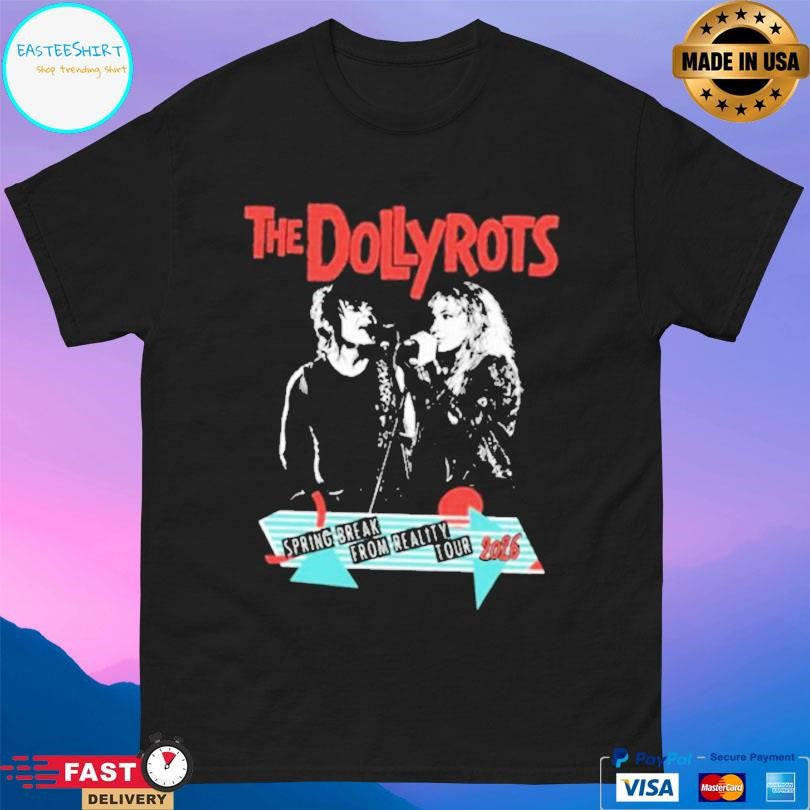The Dollyrots Spring Break From Reality 2026 Tour Shirt