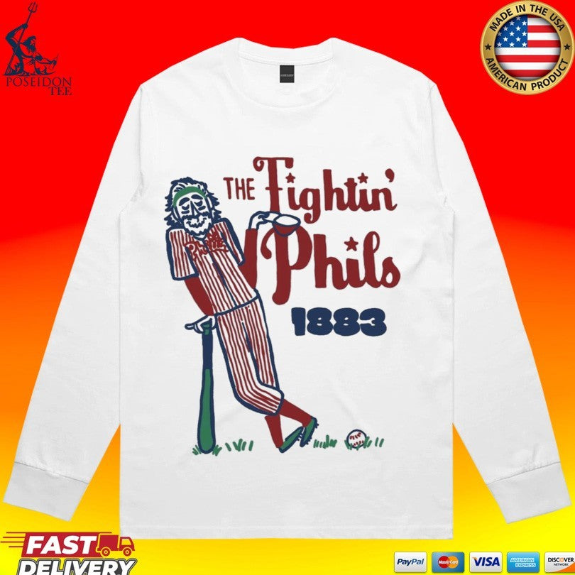 The Fightin’ Phils 1883 Retro Baseball Philadelphia Phillies T-shirt