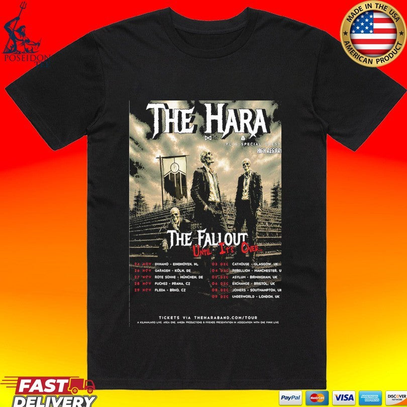 The Hara The Fallout Tour 2026 T-shirt