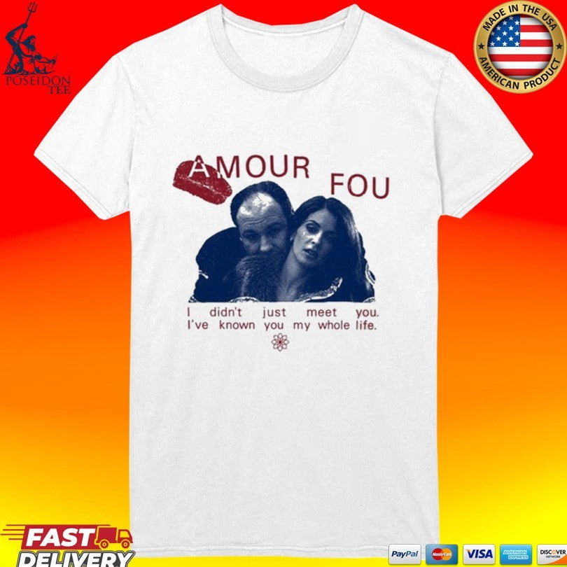 Tony Soprano And Carmela Soprano Amour Fou T-shirt