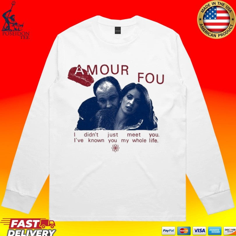 Tony Soprano And Carmela Soprano Amour Fou T-shirt