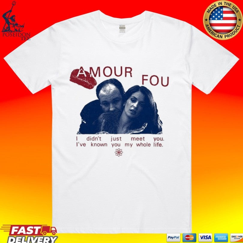 Tony Soprano And Carmela Soprano Amour Fou T-shirt