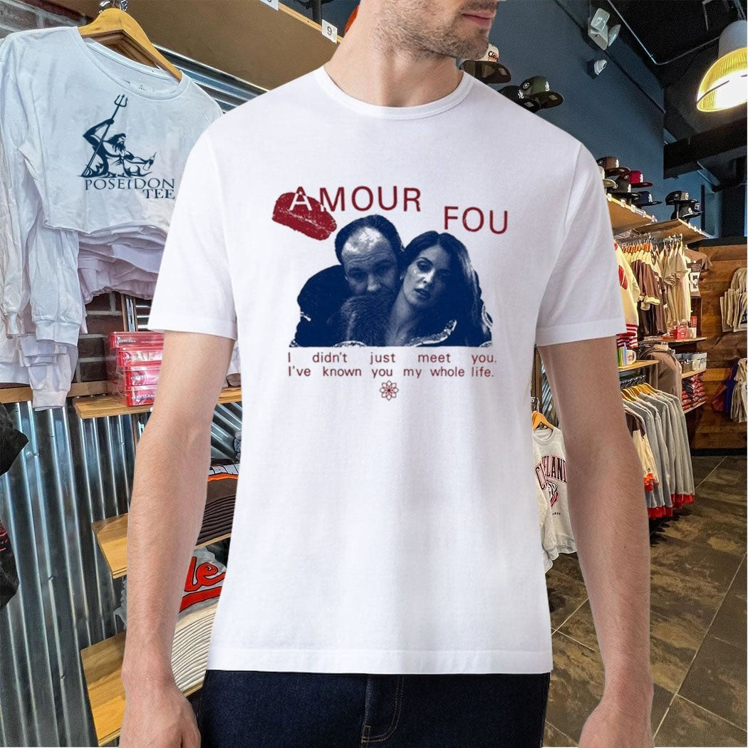 Tony Soprano And Carmela Soprano Amour Fou T-shirt