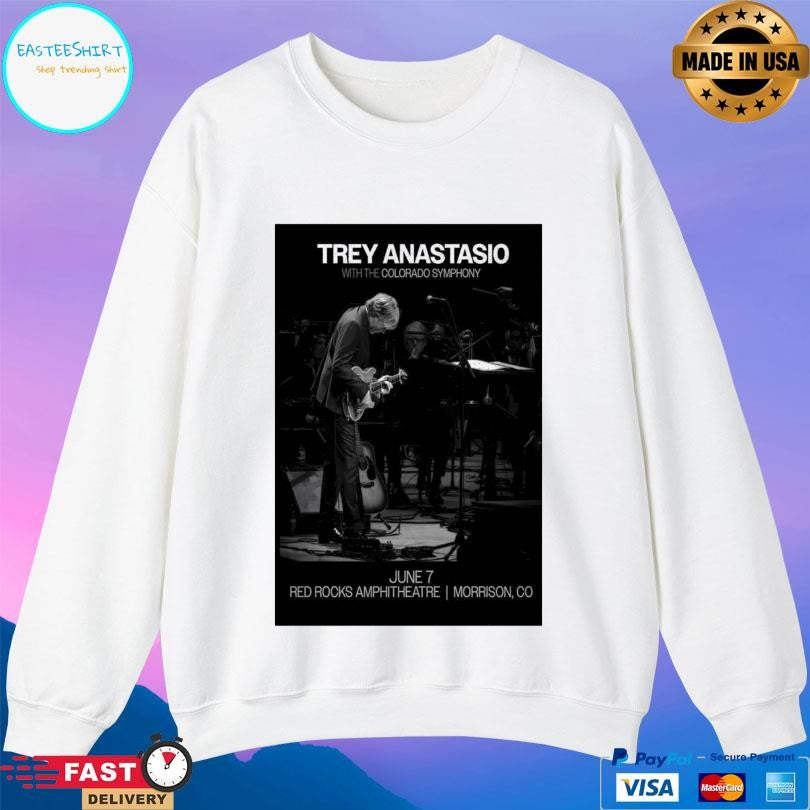 Trey Anastasio June 7 2026 Red Rocks Shirt