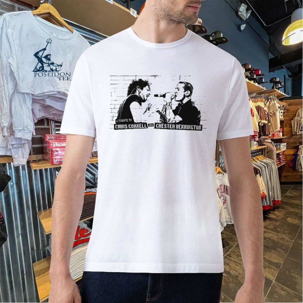 Tribute Chris Cornell Chester Bennington T-shirt