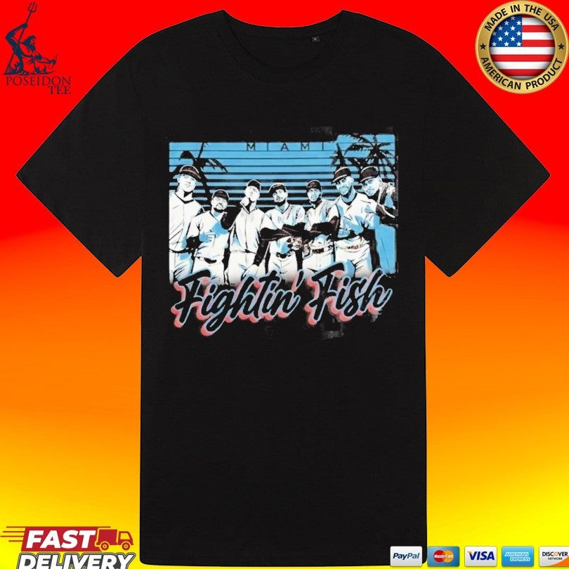 Tyler Phillip Marlins Fightin’ Fish T-shirt