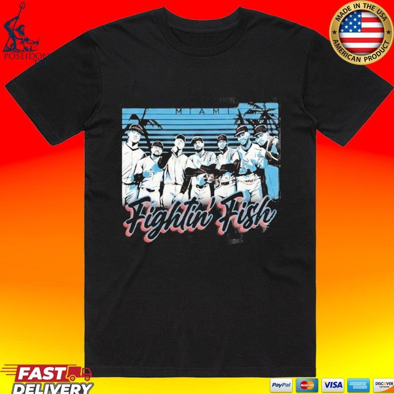Tyler Phillip Marlins Fightin’ Fish T-shirt