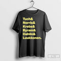 Classic Tuch Norris Krebs Byram Dahlin Luukkonen T Shirts
