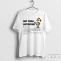Classic Grinch Shit Show Supervisor Definition Meaning Christmas T Shirts