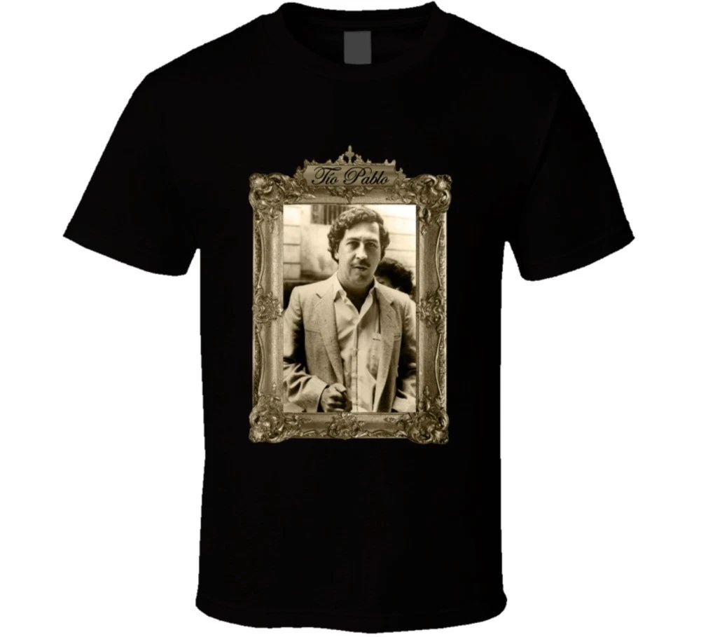 Tio Pablo (uncle Pablo) Escobar Reggaeton Hip Hop Trap Regueton T Shirt