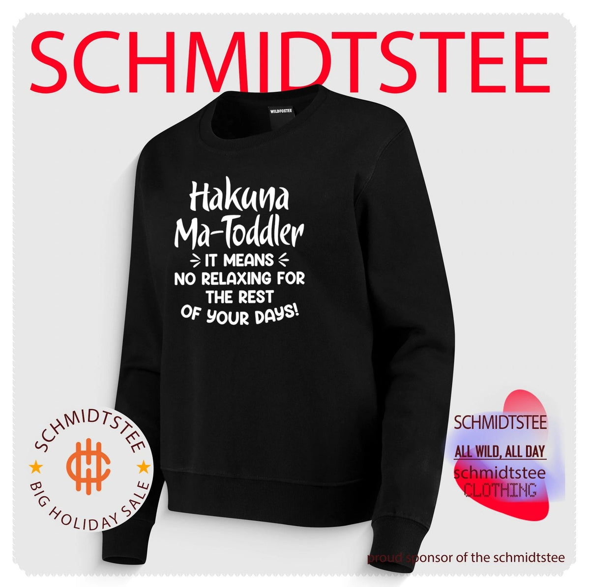 Hakuna Ma-Toddler It Means No Relaxing for the Rest of Your Days shirt