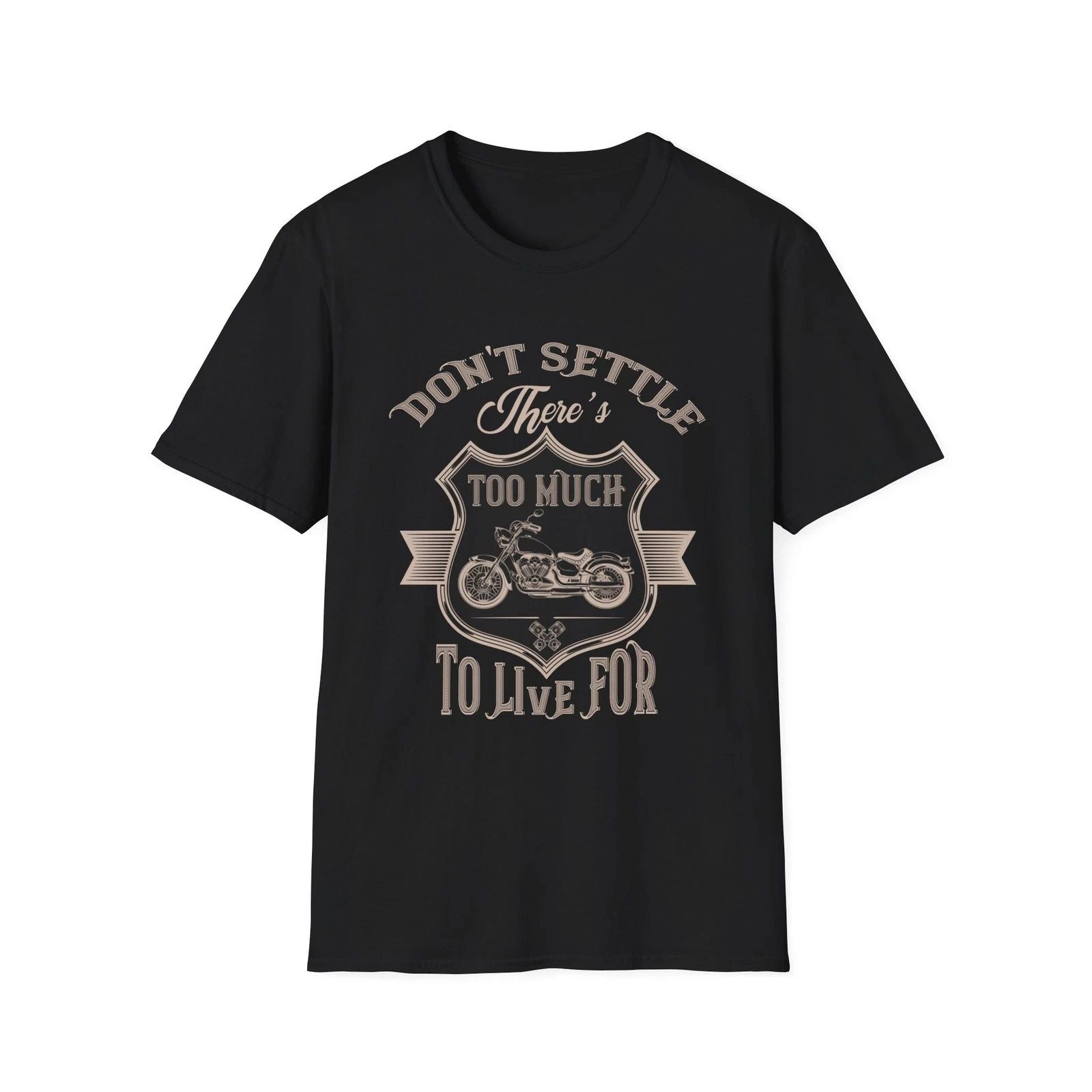 Unisex Softstyle T-Shirt with Motivational Bike Design, Inspirational Tee, [...]
