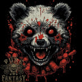 Evil Panda Bear Fantasy Horror Halloween Mens Light Cotton T-Shirt