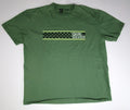 QuikSilver XXL Green T-Shirt Checkered Logo