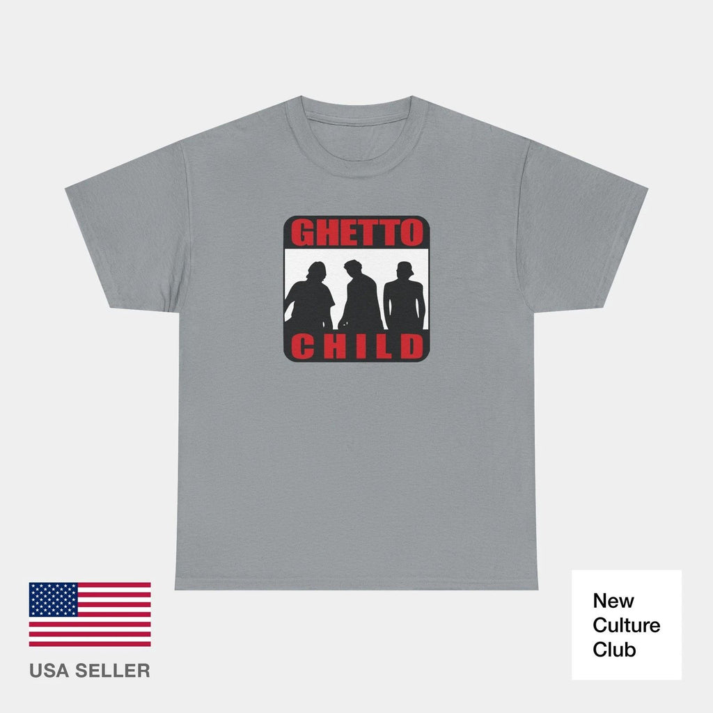 Ghetto Child Team Box Logo 1997 Muska Skateboarding Classic T-Shirt Print