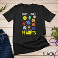 Astronomy Lover Space Scientist Girls Women Cute Planets Unisex T-shirt