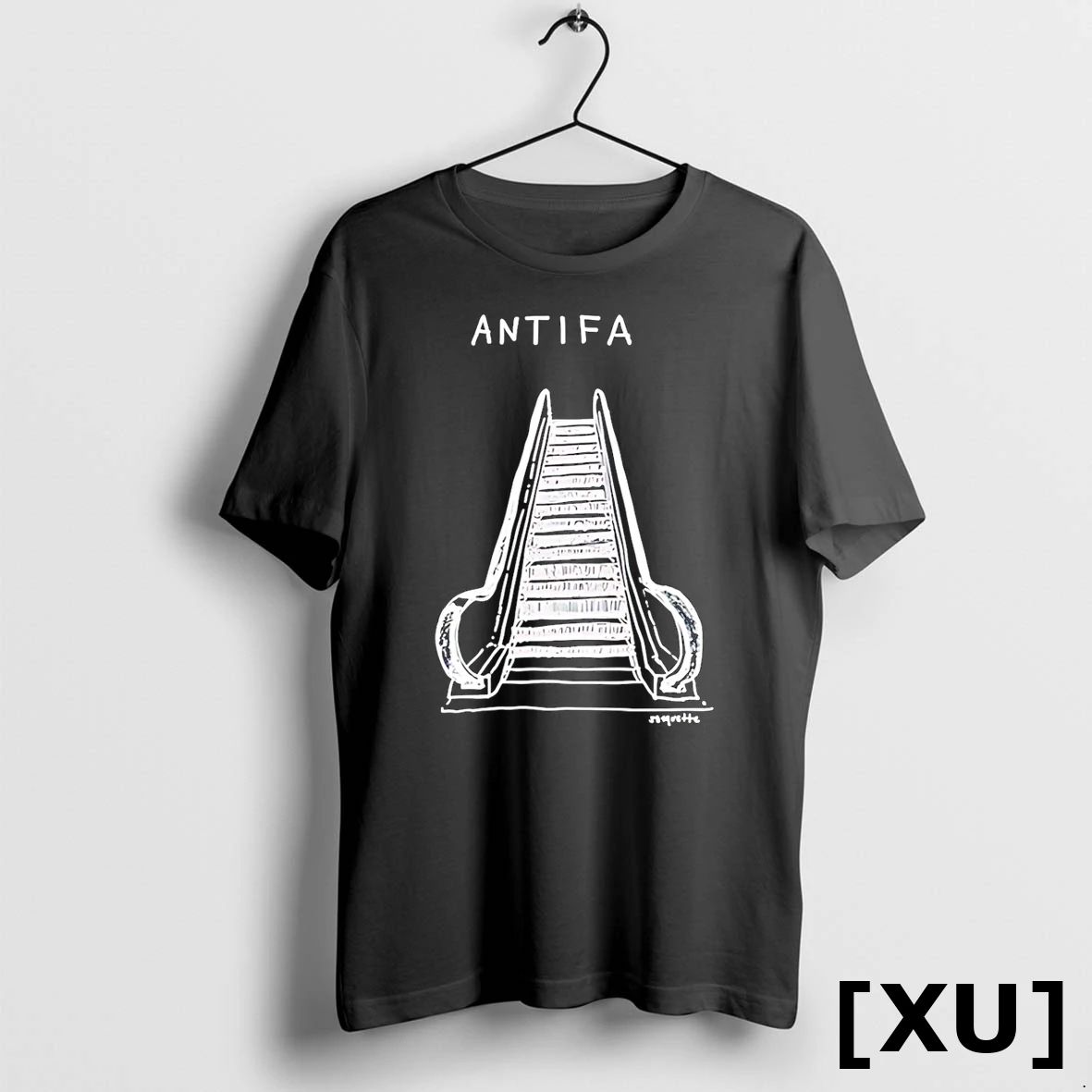 Antifa Escalator Paint Tshirts Sweater