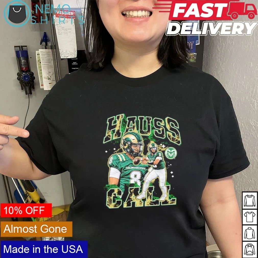 Hauss Hejny Picture Collage Colorado State Rams shirt