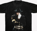 Michael Jackson Rhinestone PNG Shirt Design, Bootleg Tee, Halftone Black, INSTAN