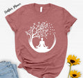 Yoga Lover T-Shirt Meditation Gift Relaxation Tee Mindfulness Graphic Shirt