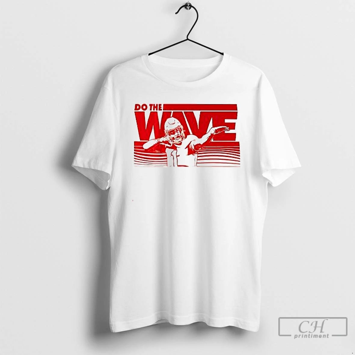 Premium Xavier Worthy Do The Wave Football T Shirts