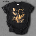 Pug Howling Moon Comfort Tee Dog Lover Gift Shirt