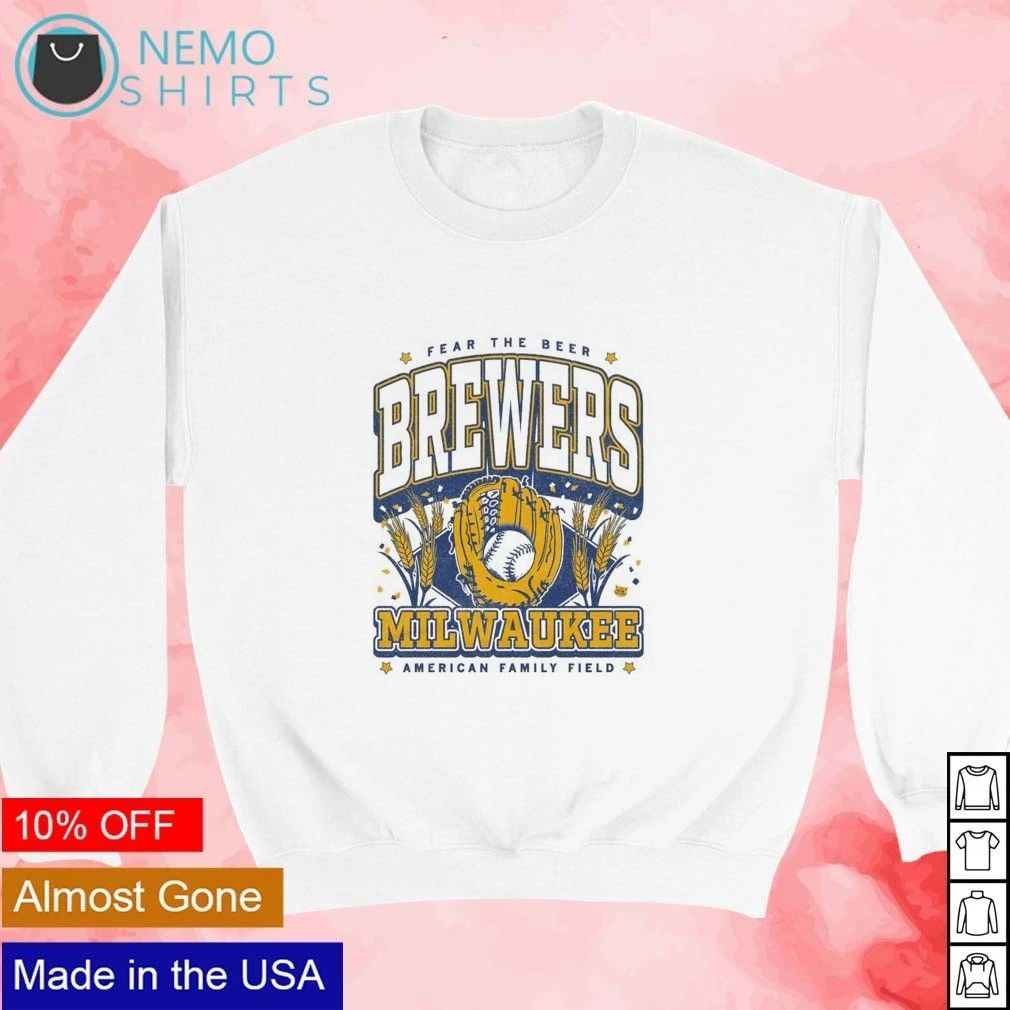 Milwaukee Brewers Fear The Beer American Family Field shirt