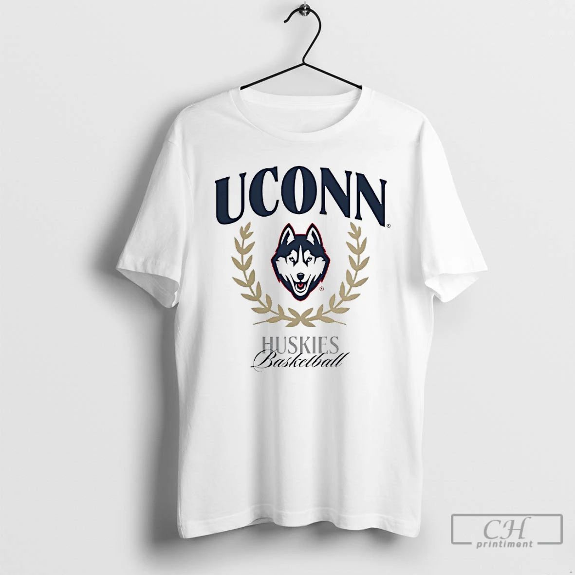 Classic Uconn Huskies Womens Basketball Logo Graphic