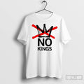 Classic No Kings Anti Trump Logo Gold Funny