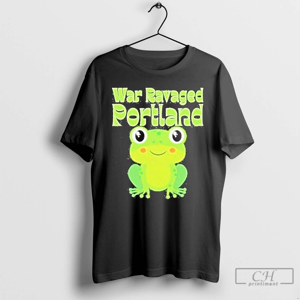 Classic War Ravaged Portland T Shirts