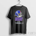 Classic New York Giants Bud Light 1925 Big Blue Football Helmet T Shirts