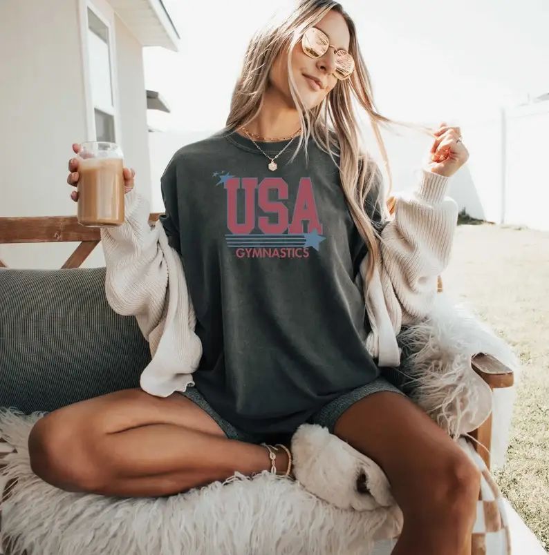 USA Gymnastics T-Shirt, Summer Games Shirt, Gift For Gymnast
