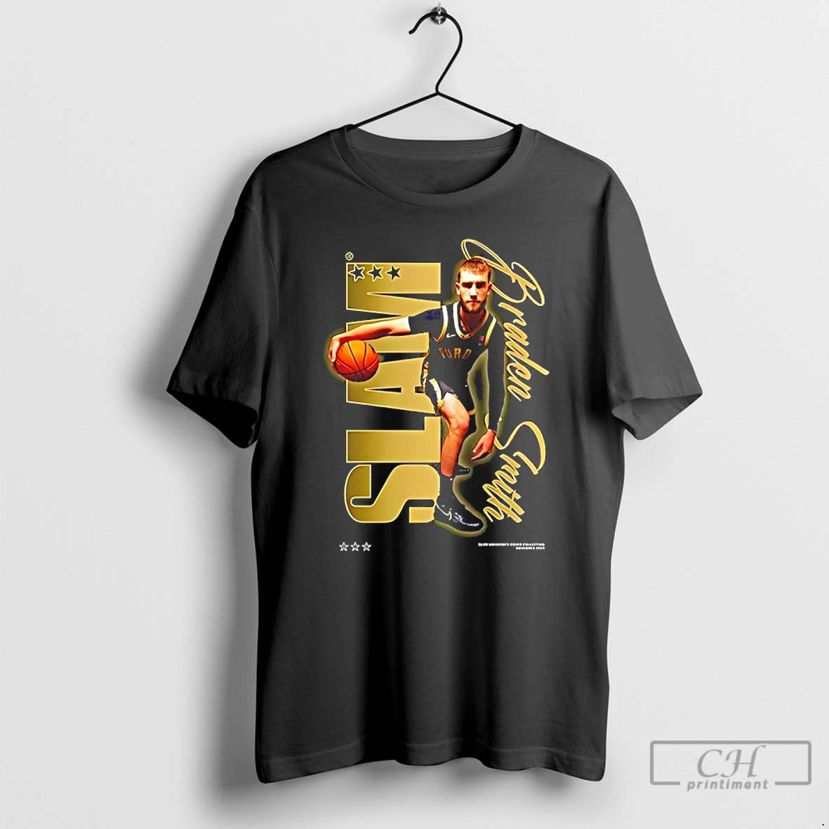Premium Slam Braden Smith Purdue Boilermakers Basketball Signature T Shirts